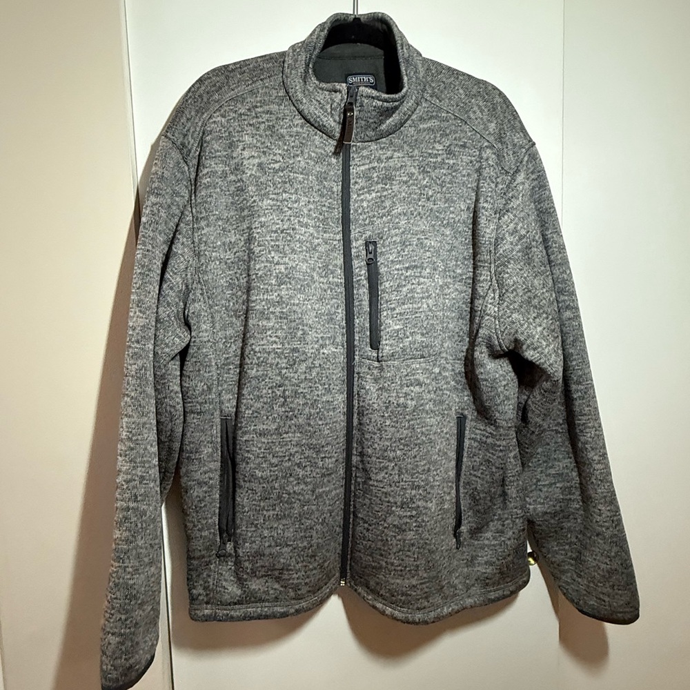 SMITH Gray Textured Jacket
